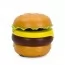 Заводная игрушка капибара в бургере BabyToys D007-1A, ездит, 6,5см Заводная игрушка капибара в бургере BabyToys D007-1A, ездит, 6,5см