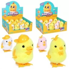 Заводная игрушка цыпленок BabyToys MT-2005-2006 10см