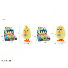 Заводная игрушка попугай сова BabyToys NB-816E разноцветная набор 12шт