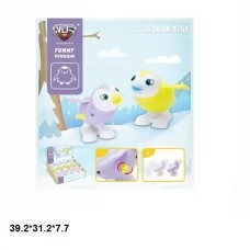 Заводная игрушка пингвин BabyToys 221-4 пластиковая