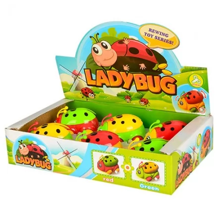 Заводна іграшка сонечко BabyToys 9988-C з рухомими очима та крилами