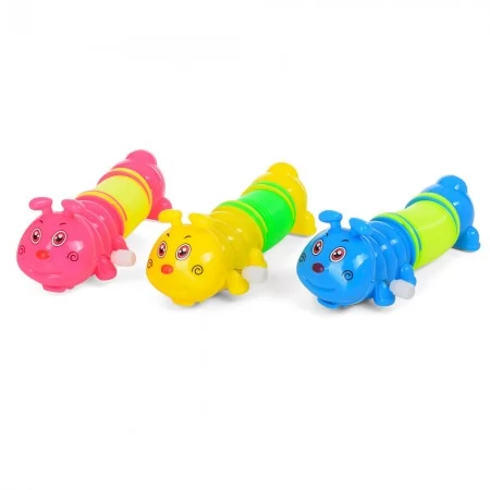 Заводная игрушка гусеница BabyToys LY2018C механическая Заводная игрушка гусеница BabyToys LY2018C механическая