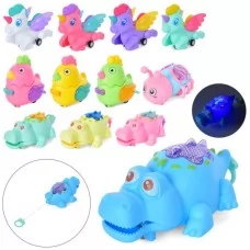 Заводная игрушка-единорог BabyToys LY2226 со светом, 11 см