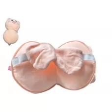 Подушка с маской дорожная под шею Piglet 25х7см R35820 Подушка с маской дорожная под шею Piglet 25х7см R35820