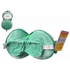 Подушка з маскою дорожня під шию Chick 25х7см R35821 Подушка з маскою дорожня під шию Chick 25х7см R35821