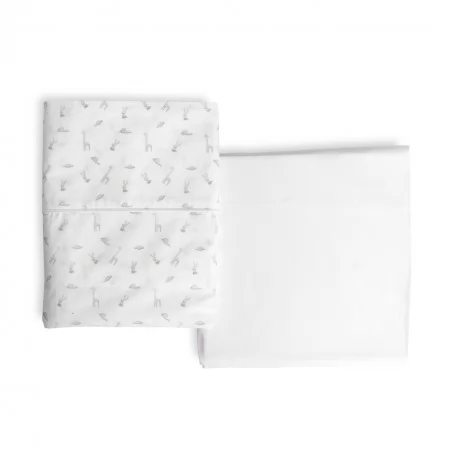 Комплект постельного белья Chicco Next2Me Cotton, 50х83 см арт. 01129.91 цвет Белый Комплект постельного белья Chicco Next2Me Cotton, 50х83 см арт. 01129.91 цвет Белый