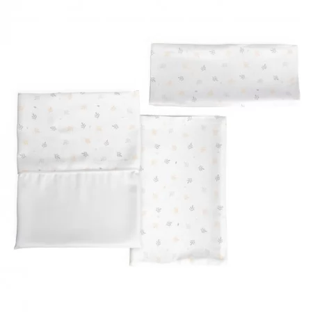 Комплект постельного белья Chicco Next2Me Forever Bamboo, 58х110 см арт. 01123 цвет Белый