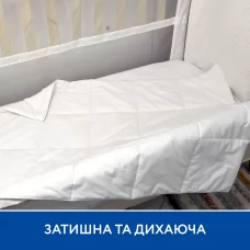 Одеяло стеганое Piccolino, 80х100 см арт. 202507.16.1 цвет Белый