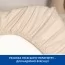 Простынь на резинке Piccolino Sweet Dreams, 70х100 см, поплин арт. 202507.06.3 цвет Бежевый
