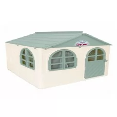 Домик детский со шторками мятный в коробке, Doloni Toys 02550/22