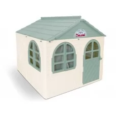 Домик детский со шторками мятный в коробке, Doloni Toys 02550/02