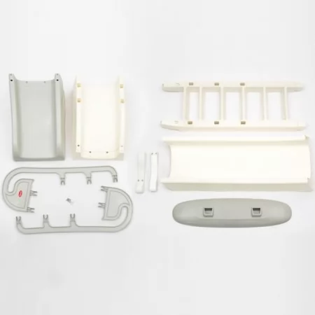 DOLONI-TOYS "Горка большая" артикул 014550/17 Размер: 
Длина - 114 см
Ширина - 47 см
Высота - 240 см
Высота спуска - 243 см
Максимальный вес ребенка: 40 кг