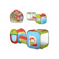 Палатка игровая с тоннелем M 2503 240-74-84 см, 2 входа, BabyToys