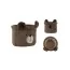 Корзина для хранения плюшевая Sweet Bear 20х16 см, Kite K24-3100S-3