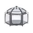 Намет автоматичний MR 1515 Platinum Grey 140×124×110 см, вхід на блискавці, BabyToys Намет автоматичний MR 1515 Platinum Grey 140×124×110 см, вхід на блискавці, BabyToys