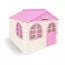 Домик детский со шторками светло-розовый в коробке, Doloni Toys 02550/4