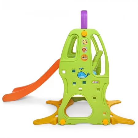 Детская горка-качель Bambi HF-H002 пластиковая 150х120 см