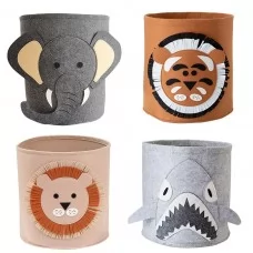 Кошик для іграшок BabyToys тканинний 34х33 см Кошик для іграшок BabyToys тканинний 34х33 см