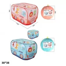 Детская палатка BabyToys животные 2 колеса сумка 38х38см