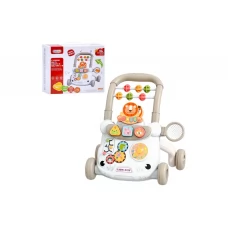 Каталка-ходунки с игровой панелью, музыкой и сортером, с лабиринтом 368-28
