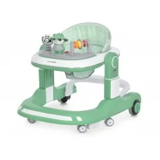 Ходунки 2 в 1 ME 1200 URSA Green, пушер, музика, світло, зелений