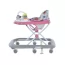 Ходунки El Camino ME 1215 SIMPLY Pink, музичні, 8 коліс, стопор, на батарейках, рожеві