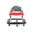 Ходунки El Camino ME 1216 CAR WAY Red-Black, музыка, стопор, 8 колес, El Camino