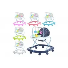 Ходунки детские музыкальные с игрушками, 8 колес, микс цветов M0591-5 Ходунки детские музыкальные с игрушками, 8 колес, микс цветов M0591-5