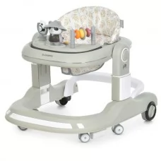 Ходунки ME 1200 URSA Beige 2в1 муз., пушер, колеса 6шт, світло, на бат-ці, в кор, бежевий