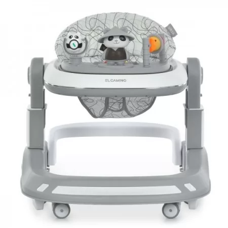 Ходунки ME 1200 URSA Gray 2в1 муз., пушер, колеса 6шт, світло, на бат-ці, в кор, сірий Ходунки ME 1200 URSA Gray 2в1 муз., пушер, колеса 6шт, світло, на бат-ці, в кор, сірий