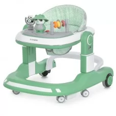 Ходунки ME 1200 URSA Green 2в1 муз., пушер, колеса 6шт, світло, на бат-ці, в кор, зелений