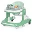 Ходунки ME 1200 URSA Green 2в1 муз., пушер, колеса 6шт, світло, на бат-ці, в кор, зелений
