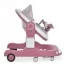 Ходунки ME 1200 URSA Pink 2в1 муз., пушер, колеса 6шт, світло, на бат-ці, в кор, рожевий Ходунки ME 1200 URSA Pink 2в1 муз., пушер, колеса 6шт, світло, на бат-ці, в кор, рожевий