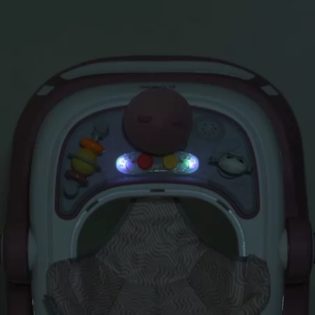 Ходунки ME 1200 URSA Pink 2в1 муз., пушер, колеса 6шт, світло, на бат-ці, в кор, рожевий Ходунки ME 1200 URSA Pink 2в1 муз., пушер, колеса 6шт, світло, на бат-ці, в кор, рожевий
