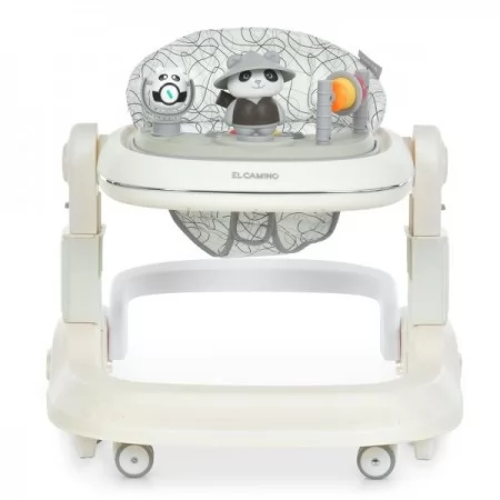Ходунки ME 1200 URSA White 2в1 муз., пушер, колеса 6шт, світло, на бат-ці, в кор, білий Ходунки ME 1200 URSA White 2в1 муз., пушер, колеса 6шт, світло, на бат-ці, в кор, білий