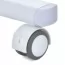 Кроватка-манеж ME 1125-G NOA Beige детское, APP, LED экран, 4цв., матрас, качели, ремни, сумка, алюм., золото+беж