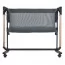 Ліжечко-манеж ME 1125-G NOA Dark Gray дитяче, APP, LED екран, 4кол., матрас, гойдалка, ремені, сумка, алюм., золото+темно-сірий Ліжечко-манеж ME 1125-G NOA Dark Gray дитяче, APP, LED екран, 4кол., матрас, гойдалка, ремені, сумка, алюм., золото+темно-сірий