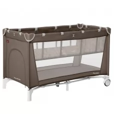 Манеж CARRELLO Piccolo+ CRL-18102 Chocolate Brown со вторым дном MOQ