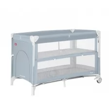 Манеж CARRELLO Porta CRL-18103 Ash Grey со вторым дном MOQ
