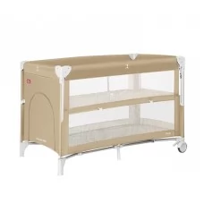 Манеж CARRELLO Porta CRL-18103 Sand Beige со вторым дном MOQ