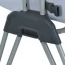 Приставная кровать ME 1179 HARMONY Gray детское, 4цв., матрас, качели, ремни, серый