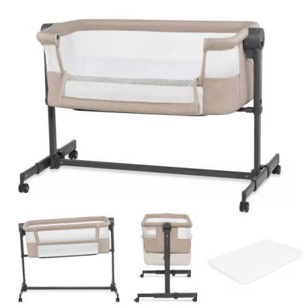 Приставная кроватка-люлька Kinderkraft Nestee Up 2 Beige KLNEE002BEG0000 