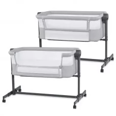 Приставная кроватка-люлька Kinderkraft Nestee Up 2 Light Grey KLNEE002LGR0000 
