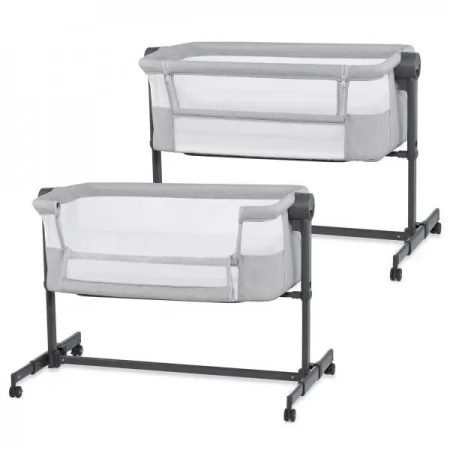 Приставне ліжечко-колиска Kinderkraft Nestee Up 2 Light Grey KLNEE002LGR0000 Приставне ліжечко-колиска Kinderkraft Nestee Up 2 Light Grey KLNEE002LGR0000