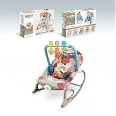 Шезлонг-качалка Bambi 68156-1 с вибрацией и мелодиями