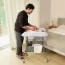 Столик для сповивання з ванночкою Kinderkraft Bubbly Grey KABUBB00GRY0000