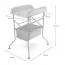 Столик для сповивання з ванночкою Kinderkraft Bubbly Grey KABUBB00GRY0000