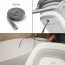 Столик для сповивання з ванночкою Kinderkraft Bubbly Grey KABUBB00GRY0000