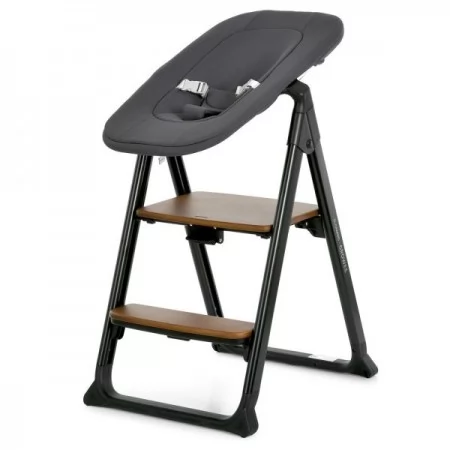 Стульчик EL CAMINO GROWEE ME 1222 Black 4в1 (шезлонг, стульчик для кормления, башня Монтессори, взрослый стул), черный
