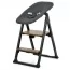Стульчик EL CAMINO GROWEE ME 1222 Black 4в1 (шезлонг, стульчик для кормления, башня Монтессори, взрослый стул), черный